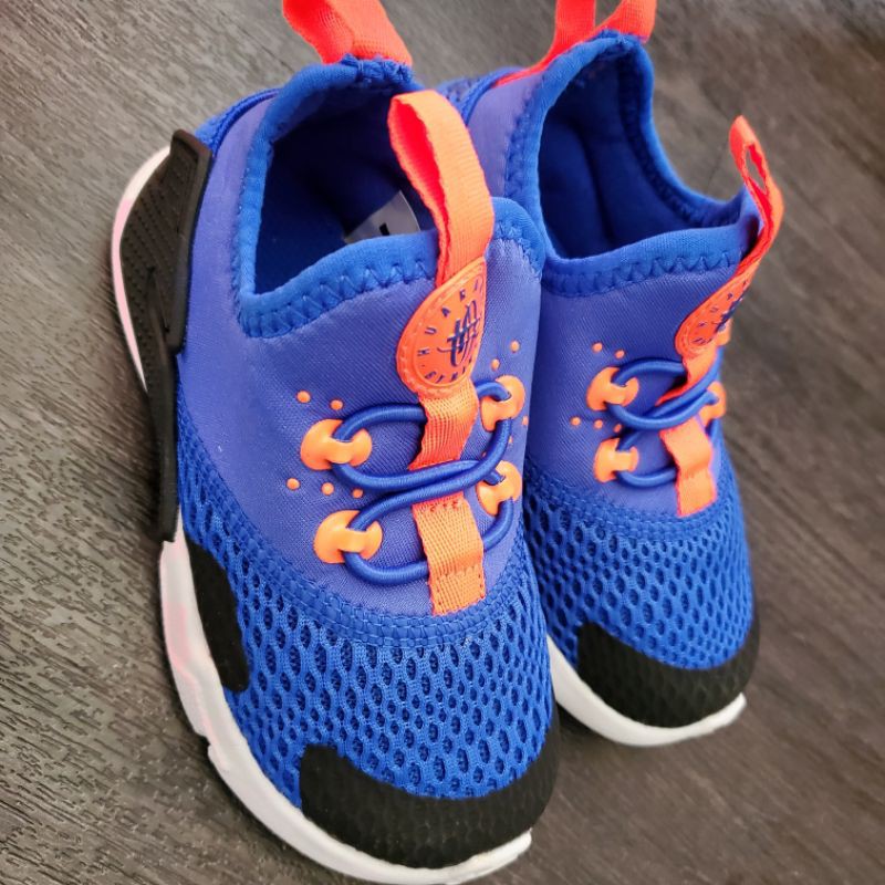 nike air huarache kids blue