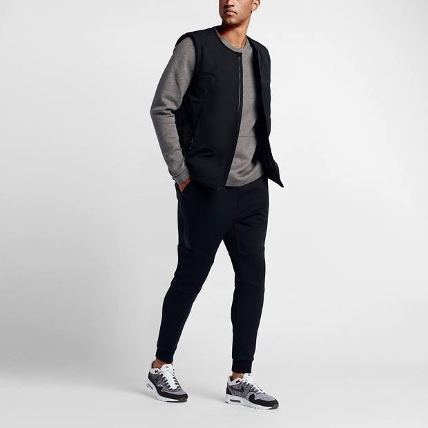 *Rayz*Nike NSW Tech Fleece Jogger Pants 縮口棉褲 男805163 010黑M