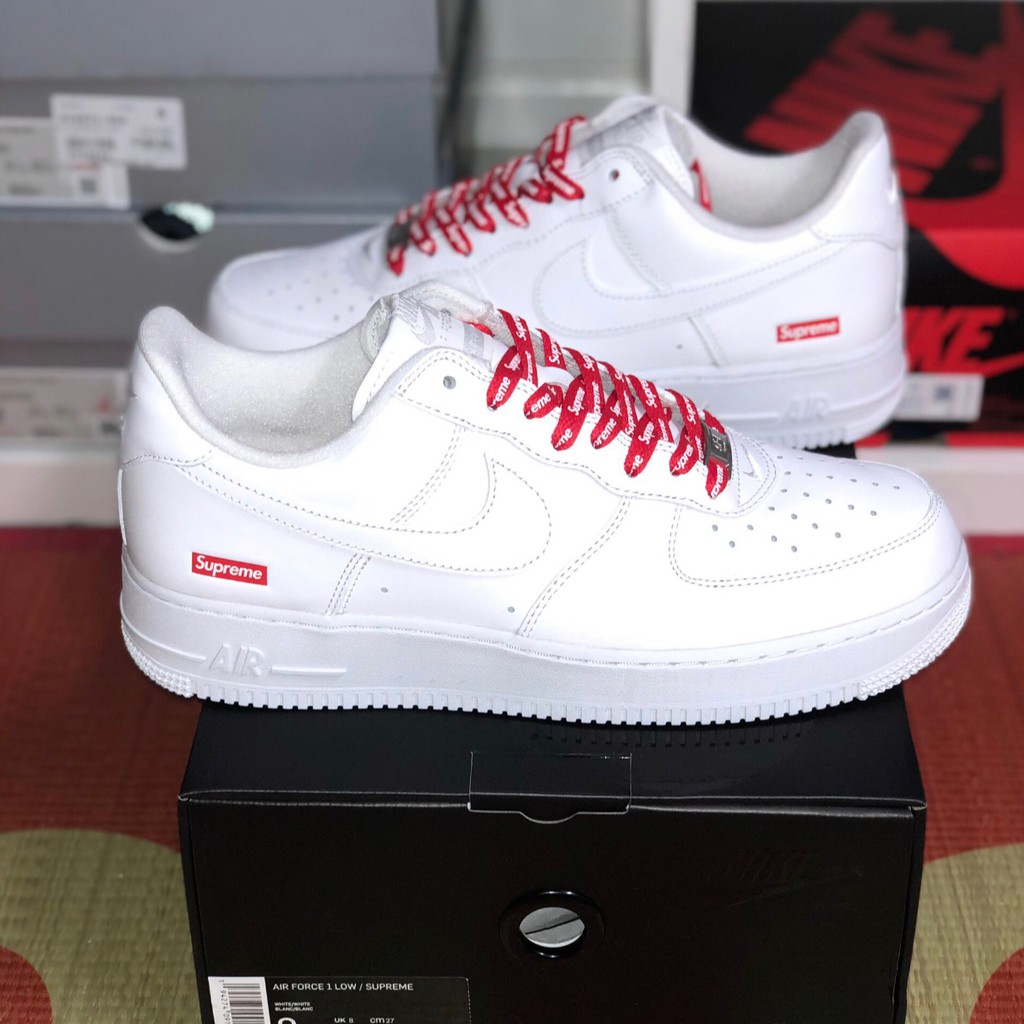 27cm】Supreme Nike Air Force 1 Low 白 - スニーカー