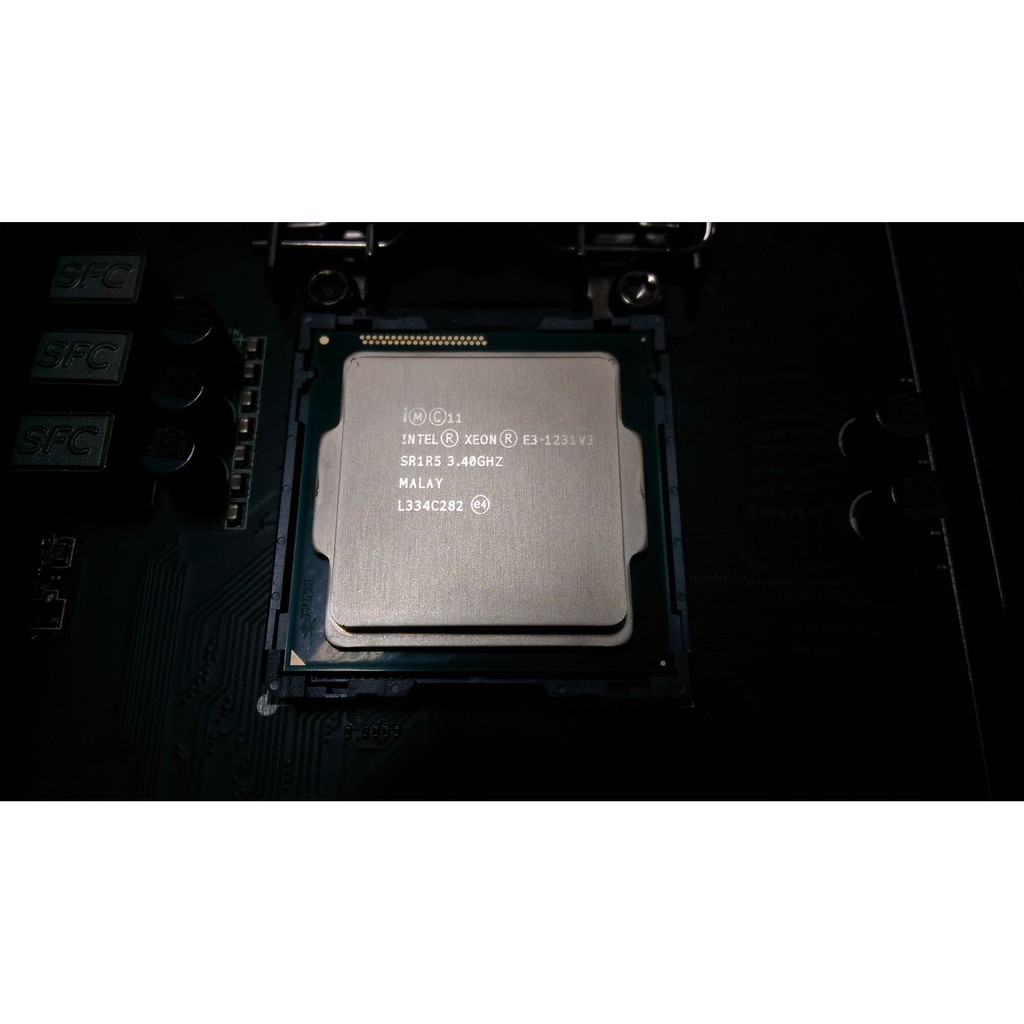 Intel XEON E3 1231V3 CPU 1150腳位 E3-1231v3