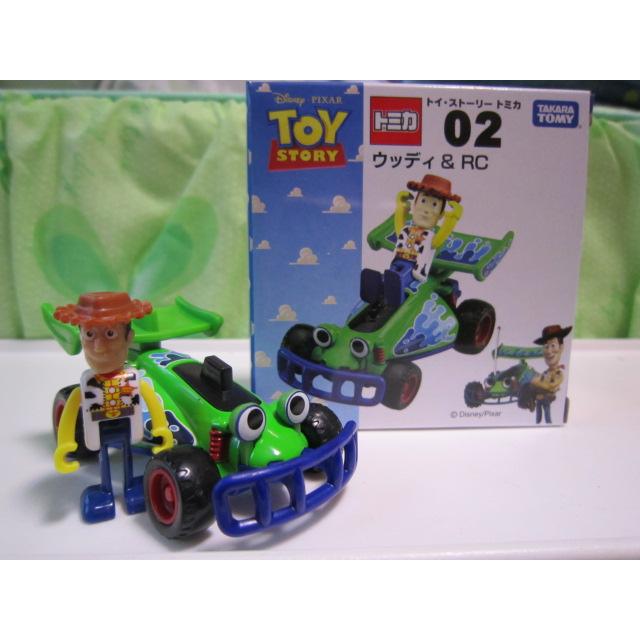 免運費(全家免運費 優惠至2016/02/29止)TOMY Tomica Toy Story  TS系列 02 玩具總動員 胡迪 與 遙控車 玩偶可動 可分離 可搭配TS其他系列使用