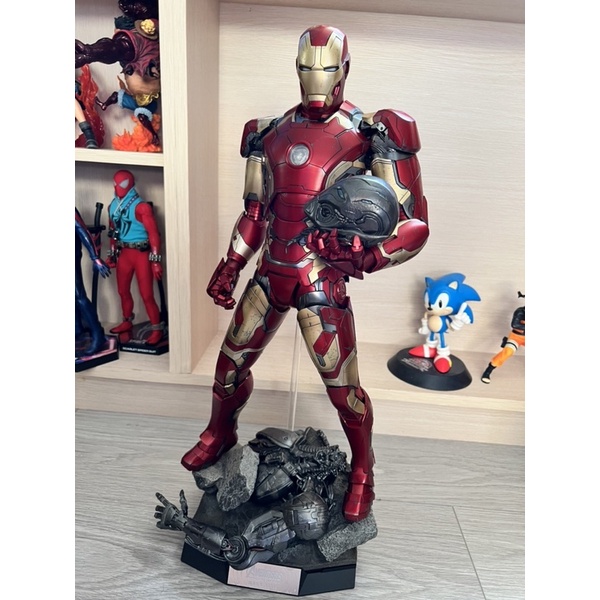 現貨已拆 Hot toys Qs005 1/4 鋼鐵人 mk43 復仇者聯盟 奧創紀元