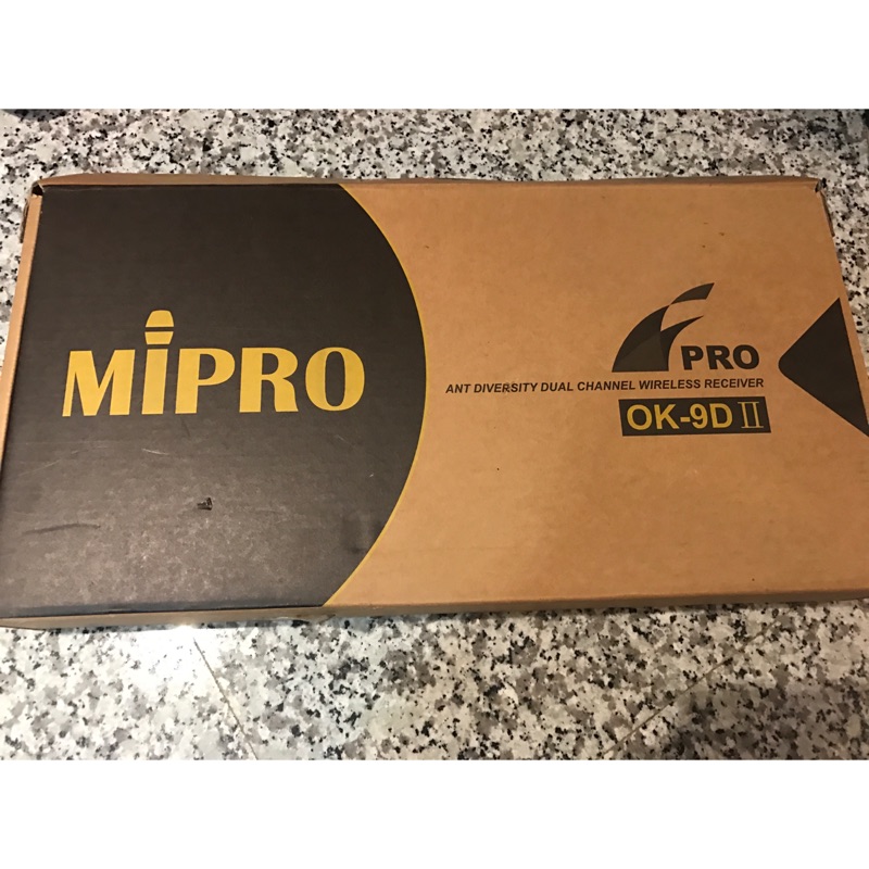 MIPRO 麥克風主機(附兩枝麥克風)OK-9D