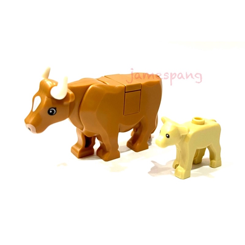【台中翔智積木】LEGO 樂高 城市系列60346 大牛 乳牛🐄+ 小牛