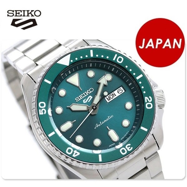 【SEIKO 5 Sports】SRPD61K1/4R36-07G0M 水鬼造型/42mm/藍綠/公司貨