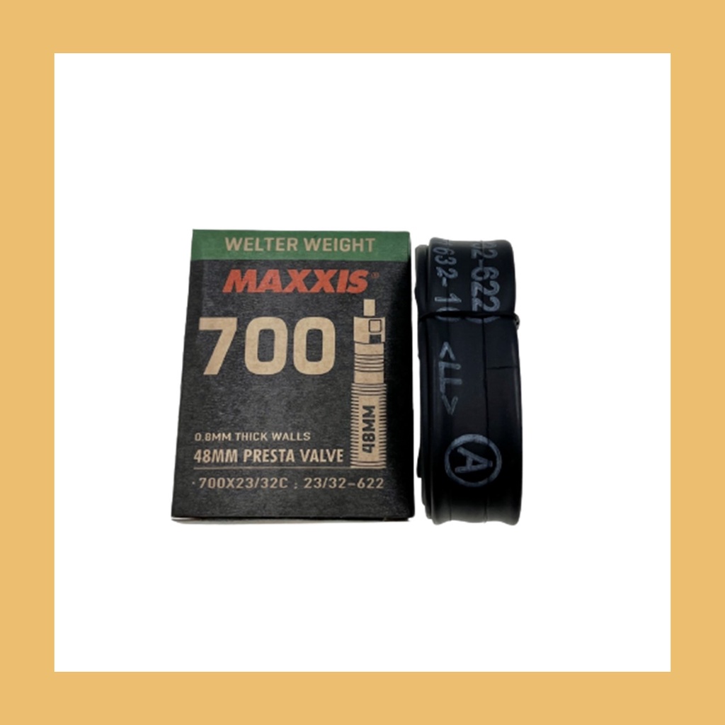 『🦌拜客鹿鹿 BikeMoose🦌』 瑪吉斯 MAXXIS 700X23/32C 48mm 法式氣嘴 內胎 公路車