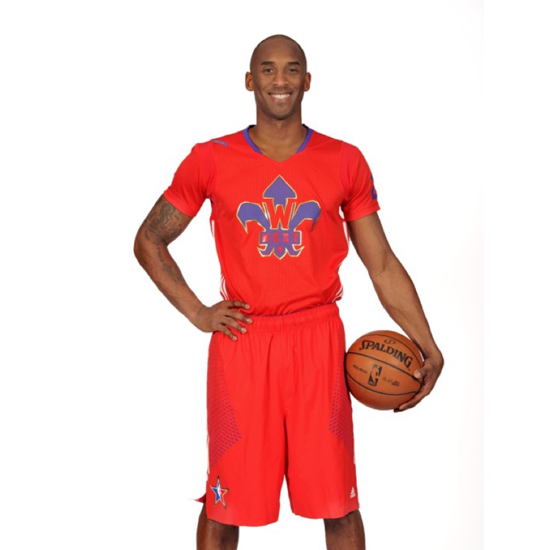 NBA Kobe Bryant 2014 All Star Game 全明星賽 GU 實穿使用過球衣 曼巴Used