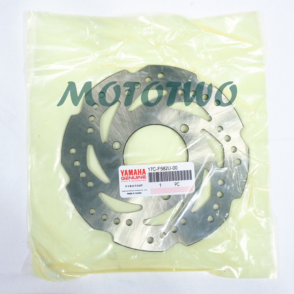 《MOTOTWO》YAMAHA 山葉原廠 GTR aero 碟盤 煞車圓盤 黑色 17C-F582U-00