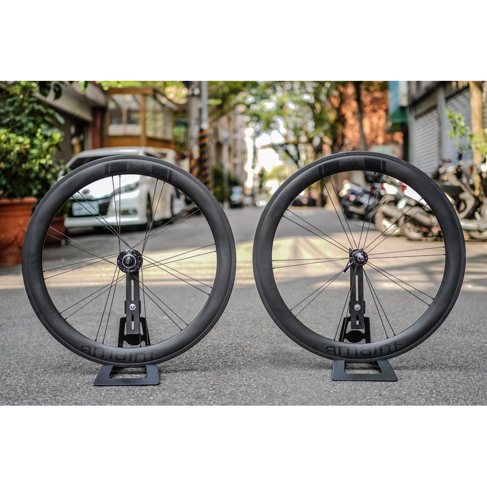 信念單車 Amaint C58 碳板輪組 框高58mm 輪組 蝦皮購物