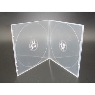 【臺灣製造】50個-雙片裝5mm 摔不破PP霧透 CD盒/DVD盒/光碟盒/CD殼 (12公分光碟片適用)