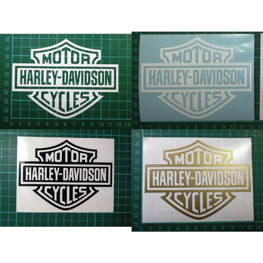 [PWTW] 哈雷 Harley Davidson 哈雷機車 割字 機車貼紙 重機 重機貼紙 防水貼紙 貼紙 反光貼紙