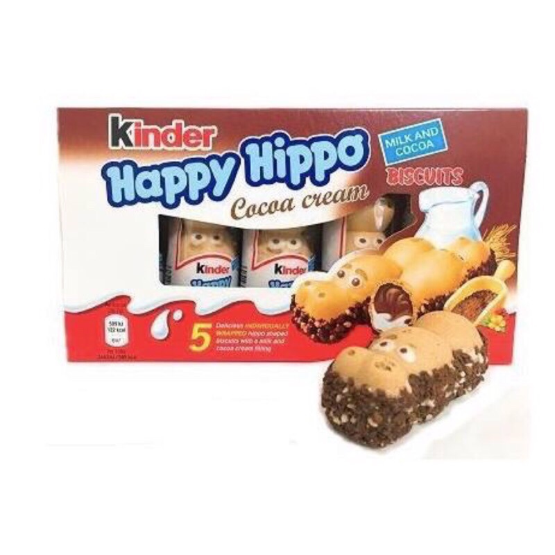 「現貨在台」Kinder Happy Hippo 健達 河馬造型巧克力 河馬巧克力 健達巧克力 健達河馬巧克力 歡樂河馬
