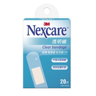 【公司貨】3M OK繃 Nexcare 透明繃 (20片包)
