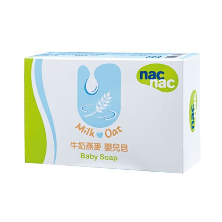 nac nac 牛奶燕麥嬰兒皂