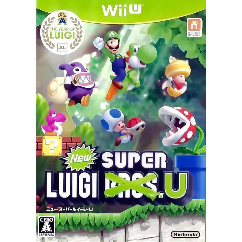 【二手遊戲】WIIU WII U NEW 超級路易吉 U NEW SUPER LUIGI U 日文版【台中恐龍電玩】