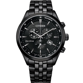 【私聊甜甜價】CITIZEN星辰 GENTS 光動能黑鋼帶錶款 AT2145-86E