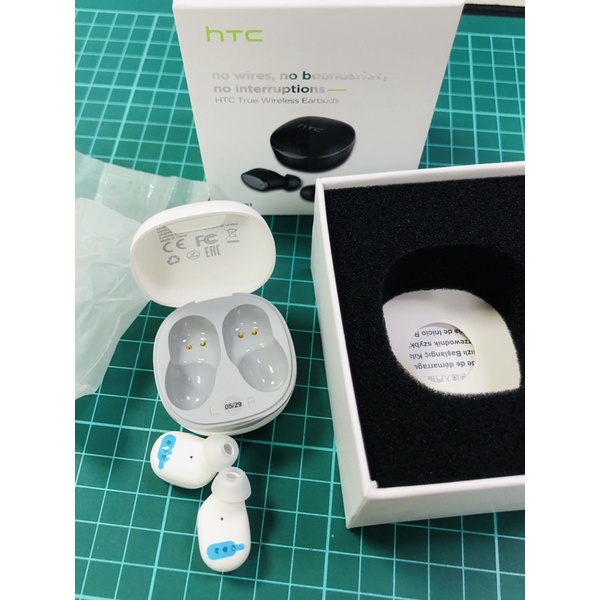 HTC 馬卡龍真無線藍芽耳機(白)