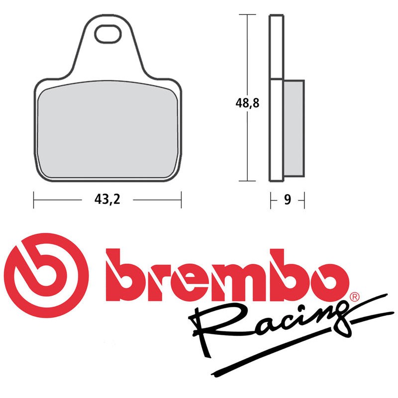 [ Moto Dream 重機部品 ] Brembo 前來令片 Brembo X99C460/61 雙插銷卡鉗