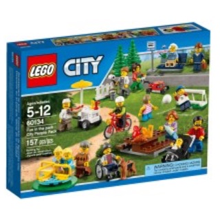 【台中翔智積木-絕版品】LEGO 樂高 60134 城市系列 歡樂遊園—城市系列人偶套組