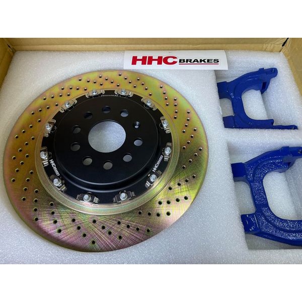 『整備區』HHC 鋁合金輕量化 FOCUS MK4 19+ 加大碟 雙片式加大碟 325mm 350mm 劃線 打孔