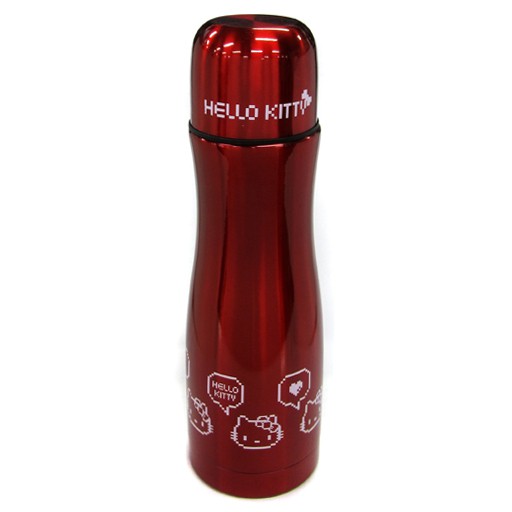 本周特價商品 日本限定版 三麗鷗出品 手握型  保齡球造型 HELLO KITTY 保溫瓶 保冷瓶 KT水壺