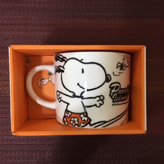 Snoopy史努比衝浪湯杯水杯（全新）