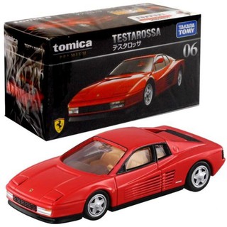 牛牛ㄉ媽*日本 TAKARA TOMY PRUMIEM 法拉利小汽車 TESTAROSSA PRM-06紅 多美小汽車