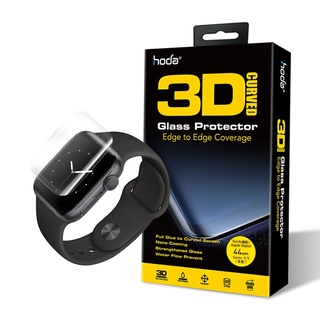 hoda 3D防爆9H鋼化玻璃保護貼(UV膠)/Apple Watch Series 4/5/6/SE/隱形滿版