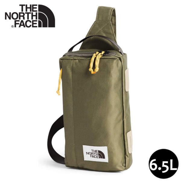 【The North Face 6.5L 多功能單肩斜背包《軍綠》】3KZS/側背包/輕巧休閒包/隨行包/外出/悠遊山水