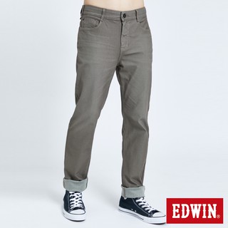 EDWIN 迦績EJ3超彈中直筒牛仔褲(中灰色)-男款