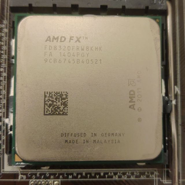 AMD 八核心 CPU FX-8320 3.5~4.0GHz AM3+
