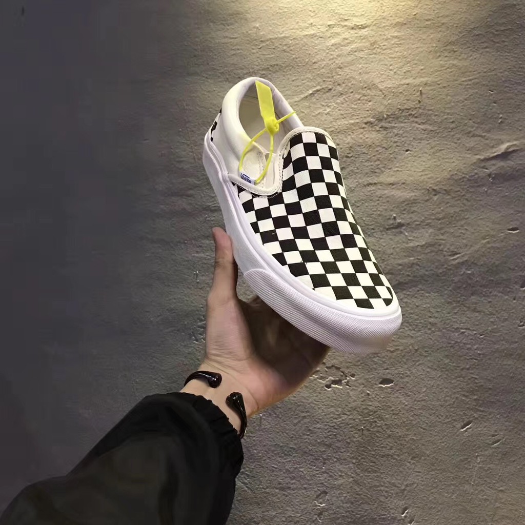 vans vault og era lx checkerboard black