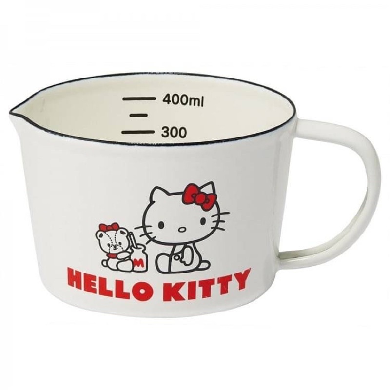 kitty日本搪瓷琺瑯 大湯杯 量杯