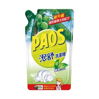 泡舒-洗潔精 綠茶去油除腥 補充包【800g】