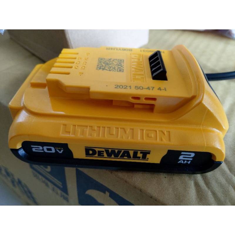 DEWALT 得偉新款DCB203 20V 2.0AH電池