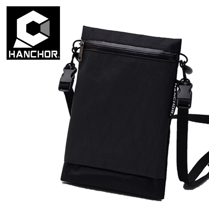 【Hanchor 台灣】SURFACE MINI 輕量化斜背包 斜包 側包 隨身包 黑色 (OD05)