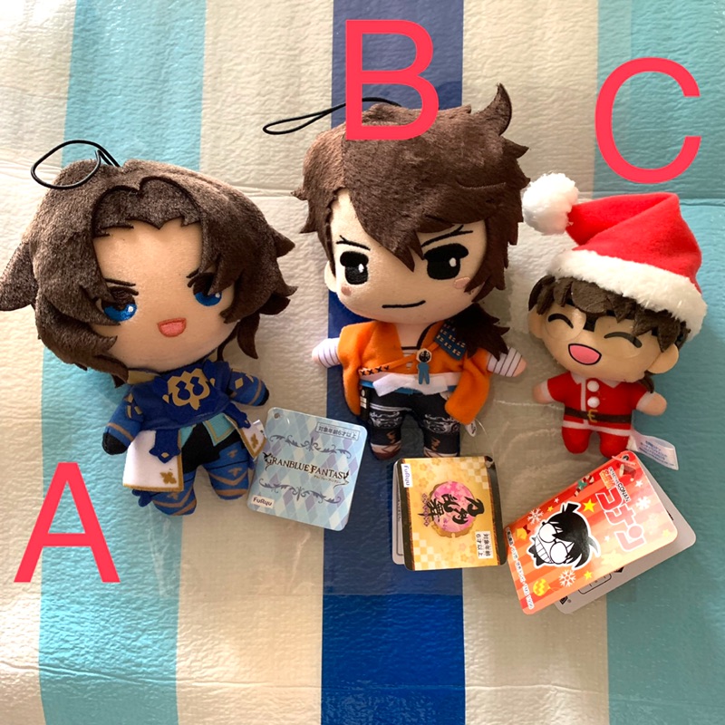 現貨 日版 正版 景品 碧藍幻想 蘭斯洛特 刀劍亂舞 陸奧守吉行 名偵探柯南 娃娃 玩偶 吊飾 單售