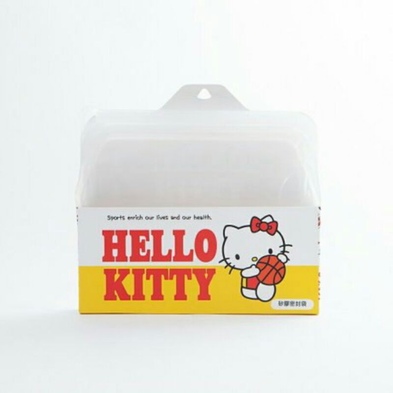 (已保留)生活工場hello kitty矽膠密封袋#環保減塑