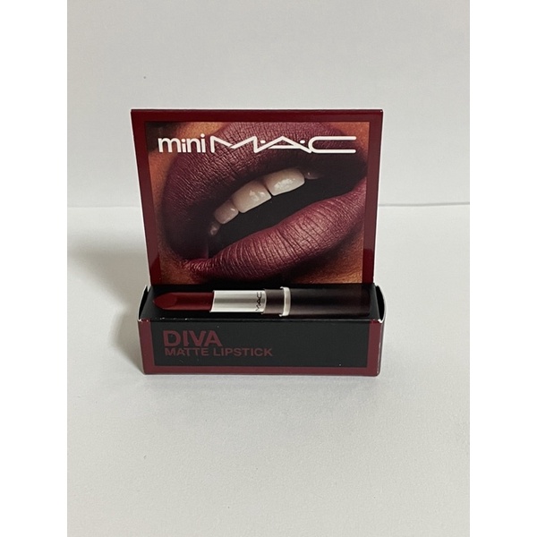 MAC 時尚迷你唇膏 DIVA MATTE LIPSTICK 603 (全新）