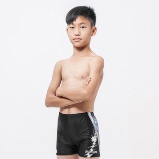 芭比游泳👣Marium男童休閒型平口泳褲2021新款-battle-21142J