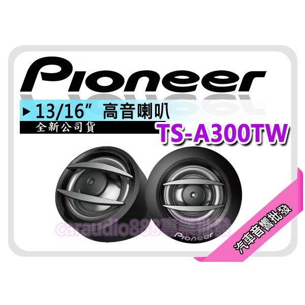 【提供七天鑑賞】先鋒 PIONEER TS-A300TW 20mm 高音喇叭 450W 車用喇叭 公司貨