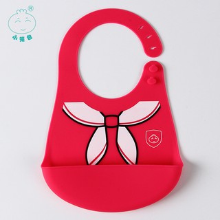 台灣現貨 矽膠圍兜 小籠包品牌正品寶寶嬰兒童食品級超軟矽膠圍嘴圍兜飯兜 兔子大象淑女紳士旗袍 蝦皮購物