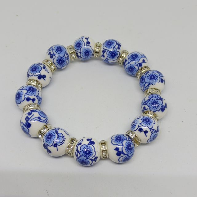 青花瓷  造型 手珠