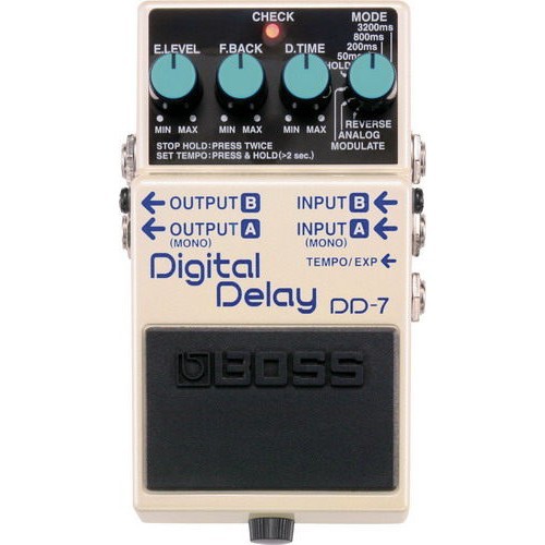 [送短導免運] Boss DD-7 Digital Delay 電吉他數位延遲單顆效果器(DD-3 的最新進階機種)