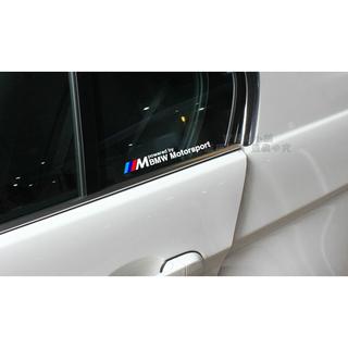 YP逸品小舖 BMW Motorsport 側窗貼紙 三角窗 反光 防水 2入裝 e90 e46 335 z4 318