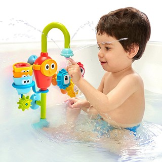 【Yookidoo】以色列洗澡玩具_捉迷藏水龍頭齒輪套組