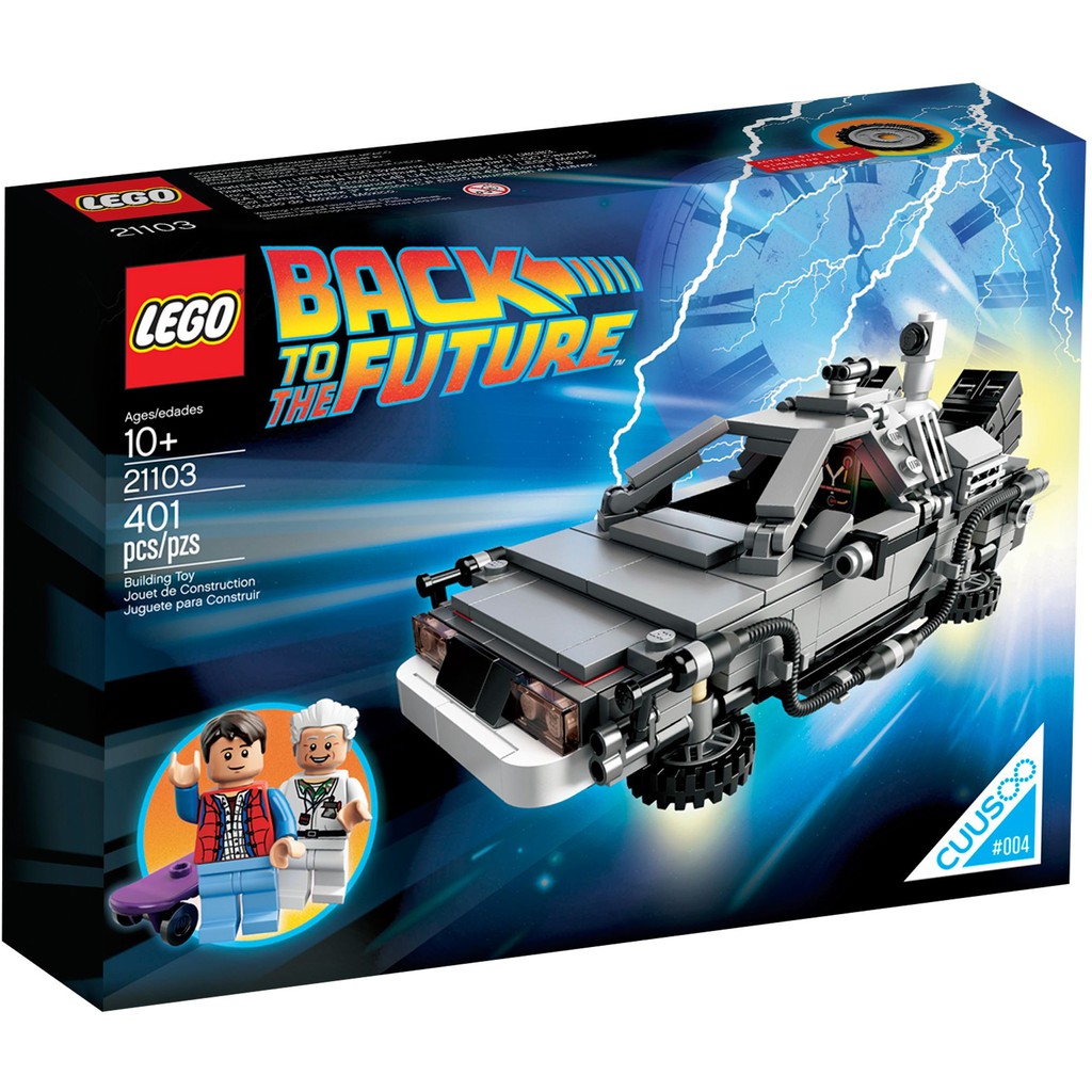正版 樂高 LEGO 21103 回到未來 (全新品) IDEA The DeLorean Time Machine 車