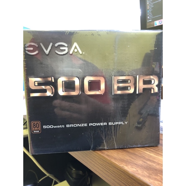 EVGA 500W 電源供應器 500BR 全新未拆