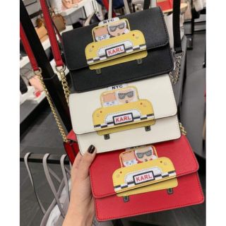 轉賣HOLA-MAVIS 代購全新 KARLLAGERFELD 老佛爺卡爾WOC側背鏈條包
