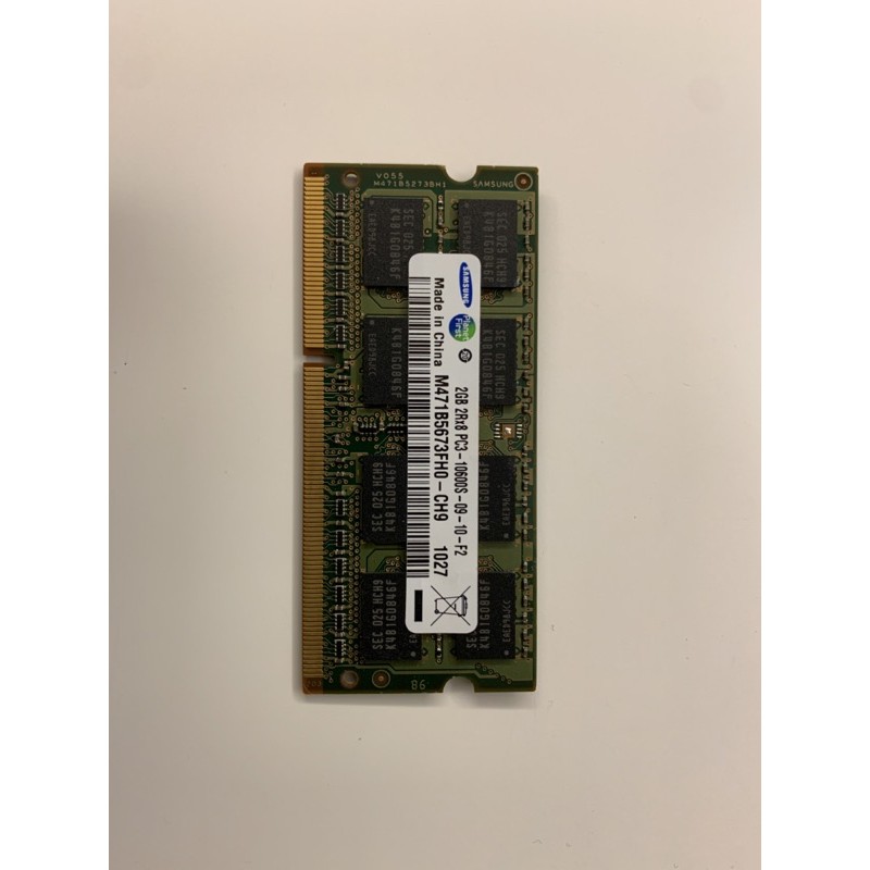 &lt;筆記型電腦RAM&gt;廣穎DDR3 筆電型記憶體2GB